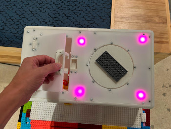 science museum exhibit lego lock